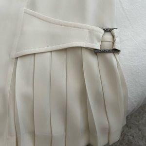 Versace Jeans Couture cream midi Skirt